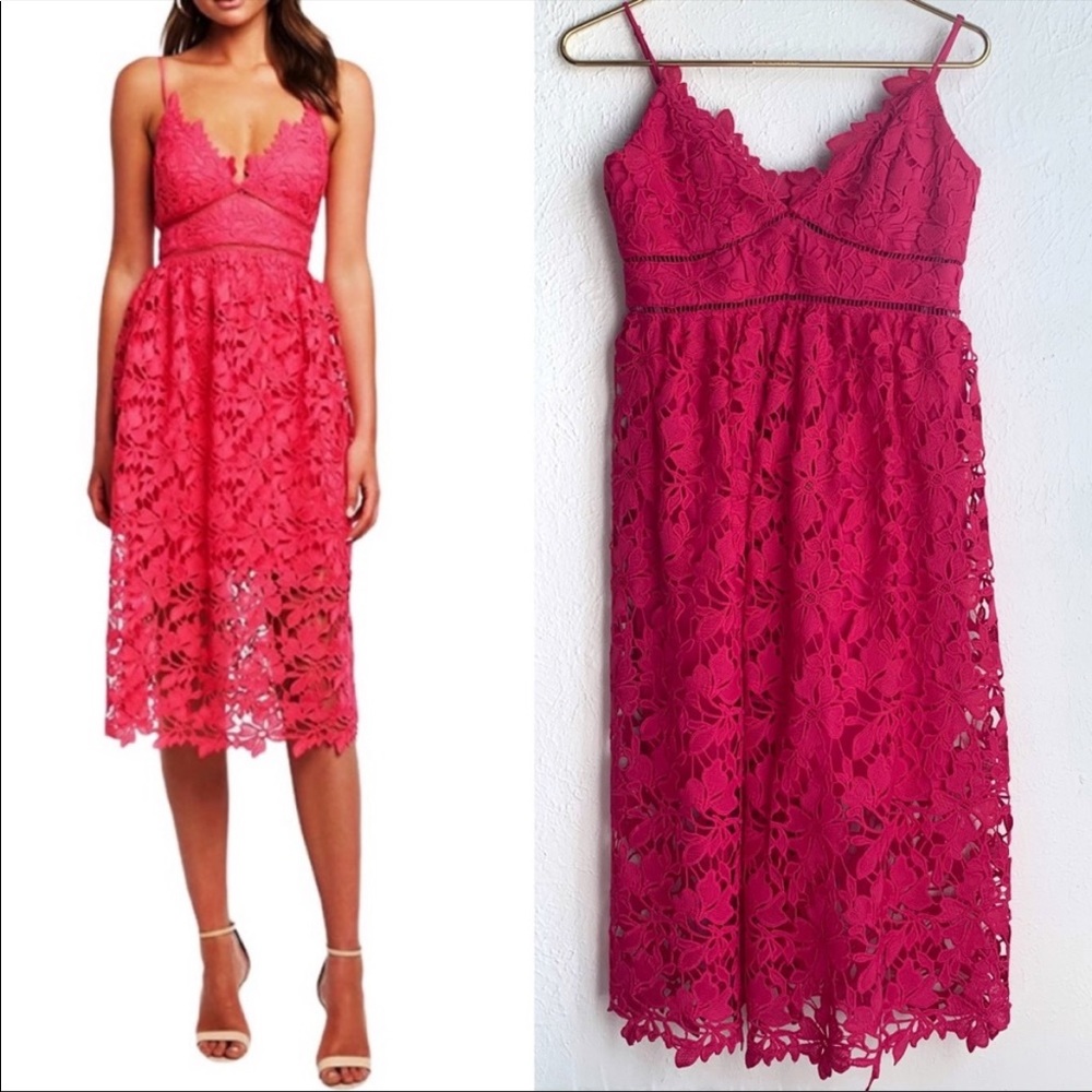 Bardot sz 6 hot pink dress